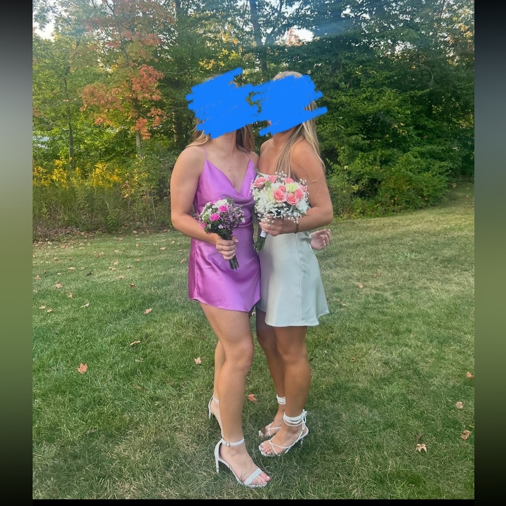 SER.O.YA. Pracilla silk mini dress